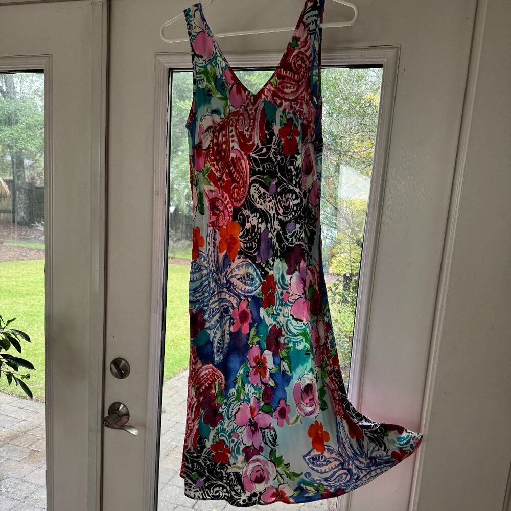 Jams World Vintage Colorful Floral Garden Sundress EUC! - Picture 3 of 7
